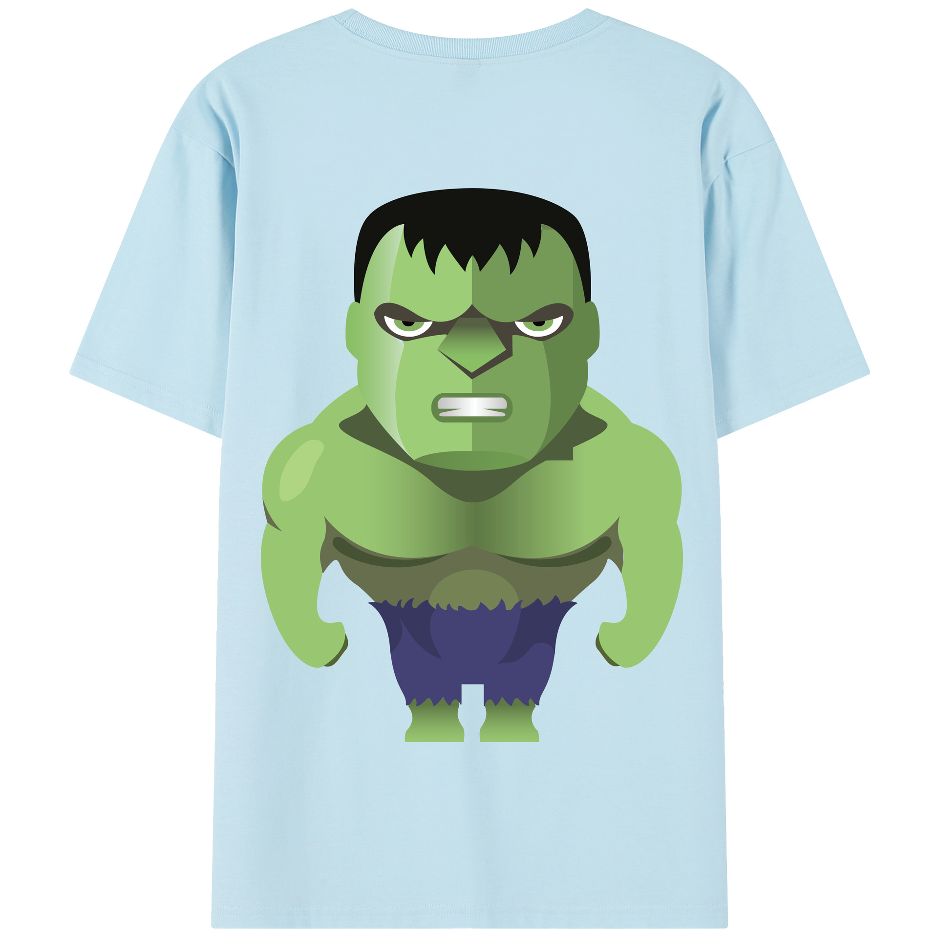 （画像用） アベンジャーズ The Avengers 綿100％半袖Tシャツ（背面プリント）